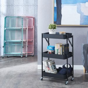 Corner shelf with 3 layers